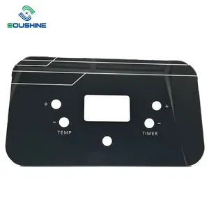 IML cụ hiển thị cong ống kính vỏ khuôn tiêm PC gương acrylic Bảng điều khiển tùy chỉnh tiêm khuôn cong Bảng điều khiển