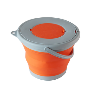 Seau à poissons pliable en plastique PP de couleur en option 8L avec poignée en plastique - Product Image 2