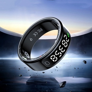 Bague connectée Yawell R11C avec écran tactile LCD, compteur de temps, compatible Android/iOS, étanche 1ATM, pour le sport et la prière - Product Image 2