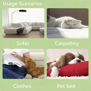 Rouleau de peigne super nettoyant et mignon pour enlever les poils d'animaux, idéal pour chats, petit outil de toilettage en TPR pour chiens et élimination des poils. - Product Image 5