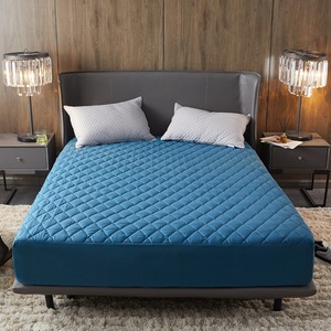 Protector impermeable para colchón de cama, <span class=keywords><strong>funda</strong></span> ajustada transpirable y silenciosa en forma de <span class=keywords><strong>esterilla</strong></span> Mahjong - Product Image 6