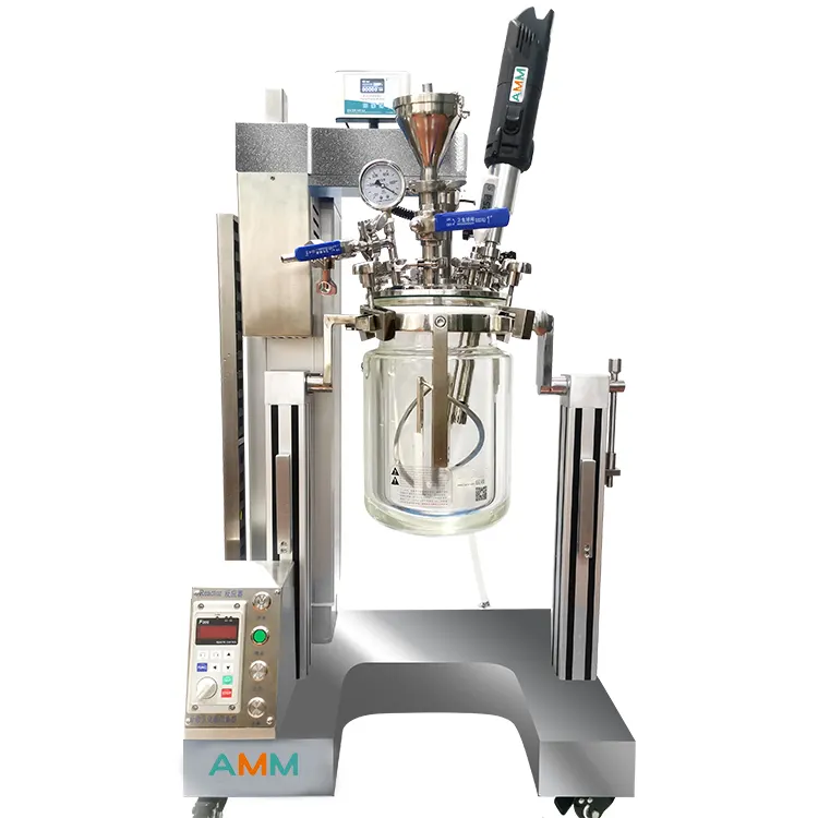 1L-UH3000T Nano Dispersie Schaalbare Chemische Reactievat Laboratorium Vacuüm Mixers Geautomatiseerde Synthese Reactoren