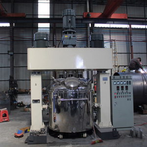 Vacuum Slurry Mixer Single Shaft Disperse Mixer with SUS304 Stainless Steel Motor & Pump for Chemicals Coating - Product Image 4