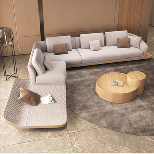 2023 Italian Designer Reflex Segno Sofa Pininfarina <span class=keywords><strong>Angelo</strong></span> Set Designs mobili moderni divano componibile in velluto di lusso a forma di <span class=keywords><strong>L</strong></span> - Product Image 5
