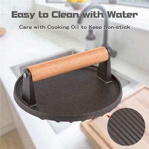 Molde Manual de Hierro Fundido <span class=keywords><strong>para</strong></span> <span class=keywords><strong>Hacer</strong></span> <span class=keywords><strong>Hamburguesas</strong></span> Dobles, Molde <span class=keywords><strong>para</strong></span> Carne Rellena, Prensa <span class=keywords><strong>para</strong></span> <span class=keywords><strong>Hamburguesas</strong></span>, Ecológico, Antiadherente, Impermeable <span class=keywords><strong>para</strong></span> Acampar y <span class=keywords><strong>Hacer</strong></span> Barbacoas - Product Image 5