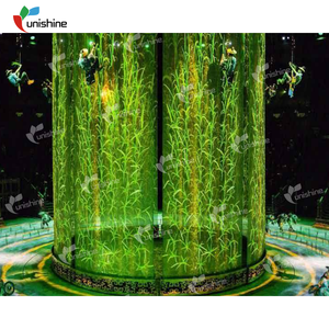 Desied cho trang trí sân khấu vải giống như thảm trong suốt Rèm linh hoạt <span class=keywords><strong>LED</strong></span> lưới màn hình - Product Image 3