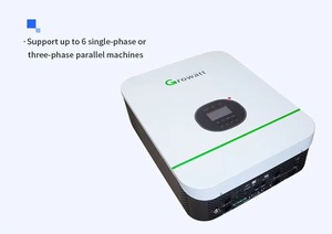 Growatt HVM-48 SPF3000TL กริดอินเวอร์เตอร์3KW 3000W 48V เพียวไซน์เวฟพร้อมระบบป้องกัน IP20สำหรับระบบพลังงานแสงอาทิตย์ - Product Image 4