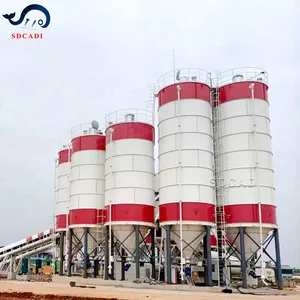 SDCAD Brand Profession Customized White 40m3 Used Silos Cement Silo 100 Ton For Cement