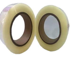Fabrication en usine <span class=keywords><strong>de</strong></span> ruban auto-adhésif en plastique Super Transparent Opp ruban adhésif <span class=keywords><strong>Nature</strong></span> caoutchouc Bopp ruban d'emballage - Product Image 4