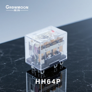 Growmoon <span class=keywords><strong>HH64P</strong></span> DC 24 В небольшое промежуточное реле без основания - Product Image 1