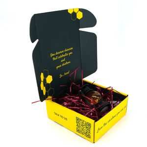 Cajas de embalaje de regalo de lujo personalizadas ecológicas, caja de papel corrugado con logotipo de pinta para zapatos, ropa cosmética artesanal - Product Image 1