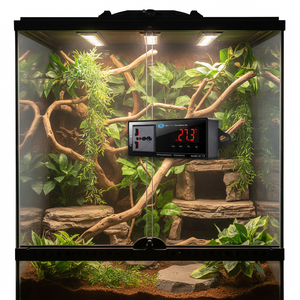 डिजिटल माइक्रोकंप्यूटर एक्वेरियम थर्मोस्टैट के लिए मछली टैंक हीटिंग AC-112 - Product Image 2