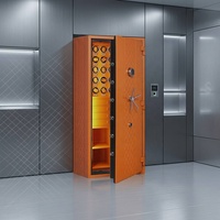 Coffre-fort ignifuge de luxe JBsafe Factory Wctch Winder avec système de verrouillage sécurisé et grand espace de rangement intérieur pour la maison et le bureau