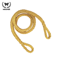 Cordage LCP Kuraray Vectran de plusieurs tailles, résistant à l'abrasion et à la chaleur, sans glissement, pour l'exploration en haute mer, le levage industriel et l'amarrage maritime