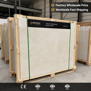 Losa <span class=keywords><strong>de</strong></span> Piedra Sinterizada <span class=keywords><strong>Verona</strong></span> Sandstone, 1200x2800mm, 10mm, Beige Blanco, Grano <span class=keywords><strong>de</strong></span> <span class=keywords><strong>Arena</strong></span>, Azulejo <span class=keywords><strong>de</strong></span> Porcelana Resistente a Manchas y Rayones - Product Image 6