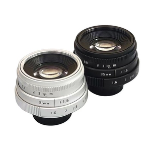 35mm F1.6 マニュアルフォーカス MF プライムカメラレンズ EOSM N1 Fuji C-FX NEX Micro 4/3 C-M4/3 カメラ用 - Product Image 3