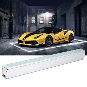 Bande lumineuse LED linéaire 12W IP65 étanche RGB en verre pour éclairage architectural et d'aménagement paysager - Product Image 1