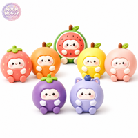 MNG002 Boîte Mystère Amusante Anti-Stress Squishy Réducteur de Pression Drôle Anti-Stress à Remontée Lente Fruit à Pincer et à Presser