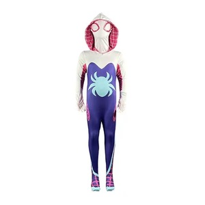 JL977 Hot <span class=keywords><strong>Spiderman</strong></span> Disfraz Trajes para Niños Adultos Spider-Man Disfraces Halloween Cosplay Fiesta Ropa Traje Cara Cubierta - Product Image 1