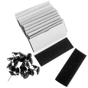 Moustiquaire de porte <span class=keywords><strong>à</strong></span> fermeture automatique magnétique en polyester durable Moustiquaire sans poinçon pour la maison Rideaux en maille anti-insectes Design moderne - Product Image 2