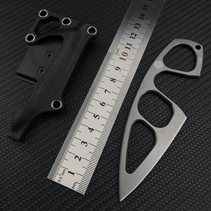 Cuchillo de Bolsillo EDC <span class=keywords><strong>BOKER</strong></span>, Cuchillo Pequeño de Hoja Fija con Mango de Acero 440C y Funda de ABS, Cuchillos Mini Tácticos de Supervivencia para Exteriores - Product Image 6