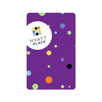 Customized 13.56Mhz Eco-Friendly NFC Access Control Key Card PVC RFID Blocking Hotel Smart Card Waterproof Magnetic Stripe PET