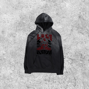 Sudadera con Capucha Cuadrada Estilo Vintage, Lavado Ácido, Desgastada, de Poliéster/Algodón, Felpa Francesa Gruesa, Unisex, Talla XL, Transpirable - Product Image 4