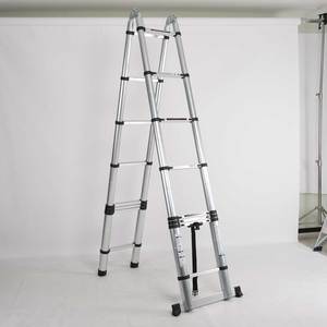 Échelle télescopique portable en <span class=keywords><strong>aluminium</strong></span> à double face, multi-usages, pour toit de voiture, à prix abordable - Product Image 5