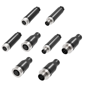 Sensor Accessory M8 M12 3 Pin 4 Pin PVC PUR Connection Cable Connector - Product Image 1