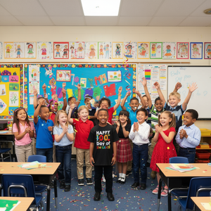 Camiseta para celebrar el 100.º día de segundo grado, camiseta para celebrar el 100.º día de la escuela - Product Image 3