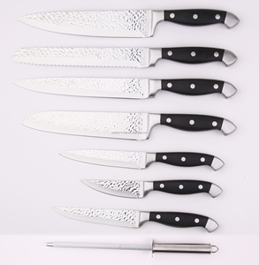 Carbon Cao Thép Không Gỉ 10 Pcs Set Dao Nhà Bếp Với Dao Chủ Đầu Bếp Dao Nhà Bếp Thiết Lập Với Mài - Product Image 1