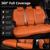 Housse de siège de voiture en cuir PVC de haute qualité, imperméable, pour Hyundai Tucson, ensemble complet, toutes saisons, durable