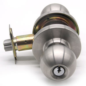 Cerradura De Pomo De Alta Calidad, cerradura De puerta <span class=keywords><strong>Tubular</strong></span> cilíndrica, cerradura De perilla De puerta De cilindro De latón, cerradura De puerta De perilla tradicional - Product Image 5