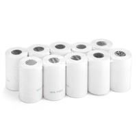 Rouleau de papier thermique personnalisé de haute qualité pour autocollants de taximètre