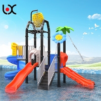 Toboggan extérieur de piscine d'occasion