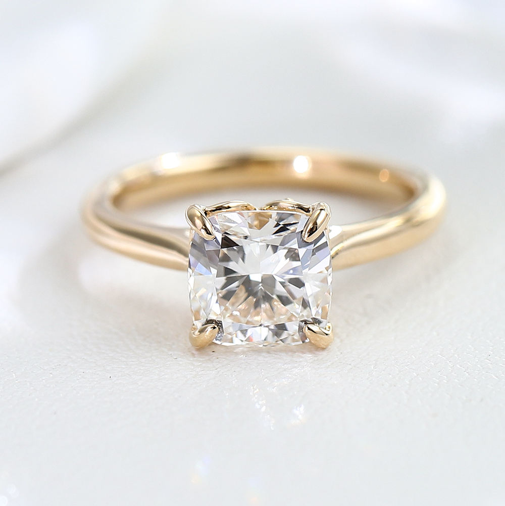 แหวนเพชรแล็บโกลด์ 14K