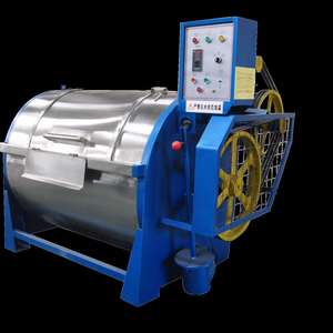 Lave-linge industriel horizontal 30kg 50kg en acier inoxydable semi-automatique pour hôtels et restaurants - Product Image 4