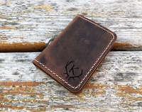 Dompet uang kartu kredit pria, kulit ramping minimalis desain kasual terbaru dengan harga terbaik dan terjangkau