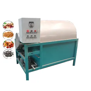 Commercial roasting machine Sunflower seed sesame peanut chestnut drum drying machine electric peanut roaster machine