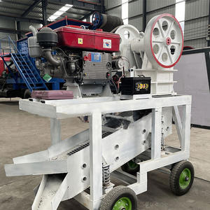 Concasseur à mâchoires portable de haute qualité pour béton et pierre calcaire, avec moteur AC - Product Image 5