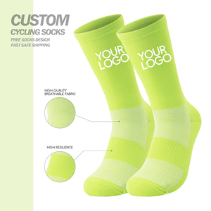 Tùy chỉnh chạy đi xe đạp vớ đi xe đạp thể thao xe đạp đường vớ đàn hồi chống trượt đi xe đạp Aero vớ - Product Image 1