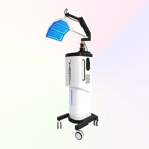 Vertical Adjustable 7 colors face skin full body care anti-aging red led pdt light therapy machine