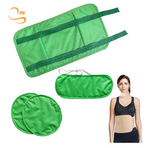 Pack de compresses d'huile de ricin organique étanche pour le sommeil moins de <span class=keywords><strong>stress</strong></span> avec sangle élastique réglable pour la taille du cou PUL - Product Image 1
