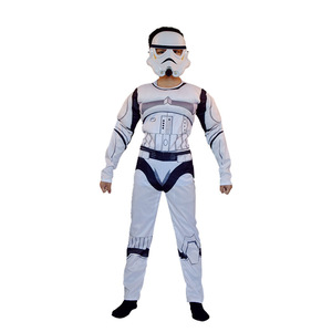 Costume da Windranger per Bambini, Set Completo Stile Storm-Trooper con Maschera, Ispirato a Darth <span class=keywords><strong>Vader</strong></span>, per Halloween - Product Image 3