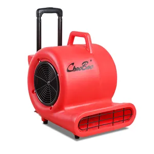 Red high power floor blower hotel shopping mall cleaning equipment carpet floor dryer commercial household industrial blower