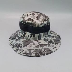 Sombrero de Camuflaje RONSON Tipo <span class=keywords><strong>Bonnie</strong></span>, Ajustable, de Nailon/Algodón, Tela de Lona, Estándar Militar, Táctico, Resistente al Agua, para Todas las Estaciones, Pesca al Aire Libre - Product Image 5