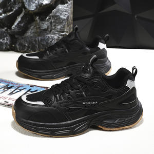 Wanjinding Anti-Smash Chaussures <span class=keywords><strong>de</strong></span> travail résistantes aux crevaisons Chaussures <span class=keywords><strong>de</strong></span> marche confortables <span class=keywords><strong>ultra</strong></span>-légères polyvalentes à la mode - Product Image 3