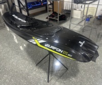 Surfon-S Style Sportif 64 km/h Planche de Surf à Moteur Jet en Fibre de Carbone Alimentée à l'Essence avec ECU de Cartographie et Minuterie Automatique