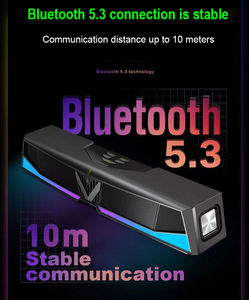 V5 डेस्कटॉप ब्लूटूथ स्पीकर, बेस पोर्टेबल वायरलेस स्पीकर - Product Image 6