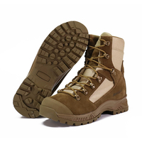 Chaussures tactiques en caoutchouc de style combat pour hommes, fabriquées sur mesure par l'usine Hanagal, pour hommes, bottes à la cheville, Botas De Combate Masculinas